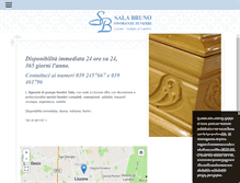 Tablet Screenshot of agenziasalalissone.com